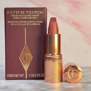 NEW Charlotte Tilbury Matte Revolution Lipstick - Pillow Talk mini size